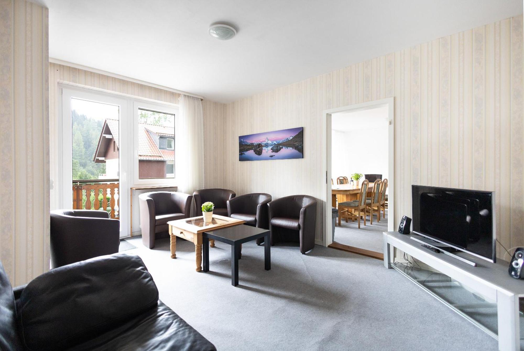 Apartmenthaus Am Waldrand- Kueche - Fruehstueck - Balkon فيلديمان المظهر الخارجي الصورة