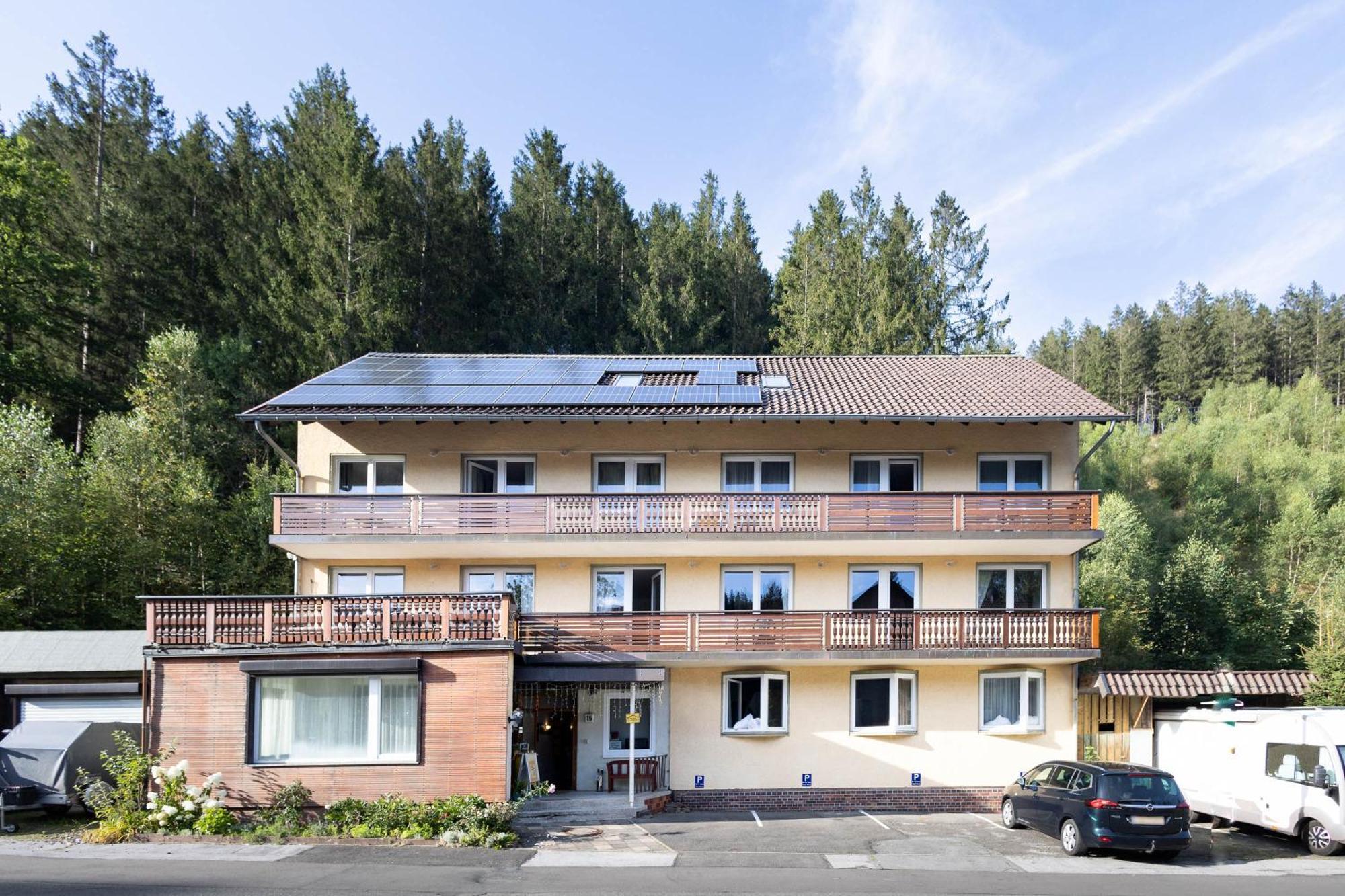 Apartmenthaus Am Waldrand- Kueche - Fruehstueck - Balkon فيلديمان المظهر الخارجي الصورة