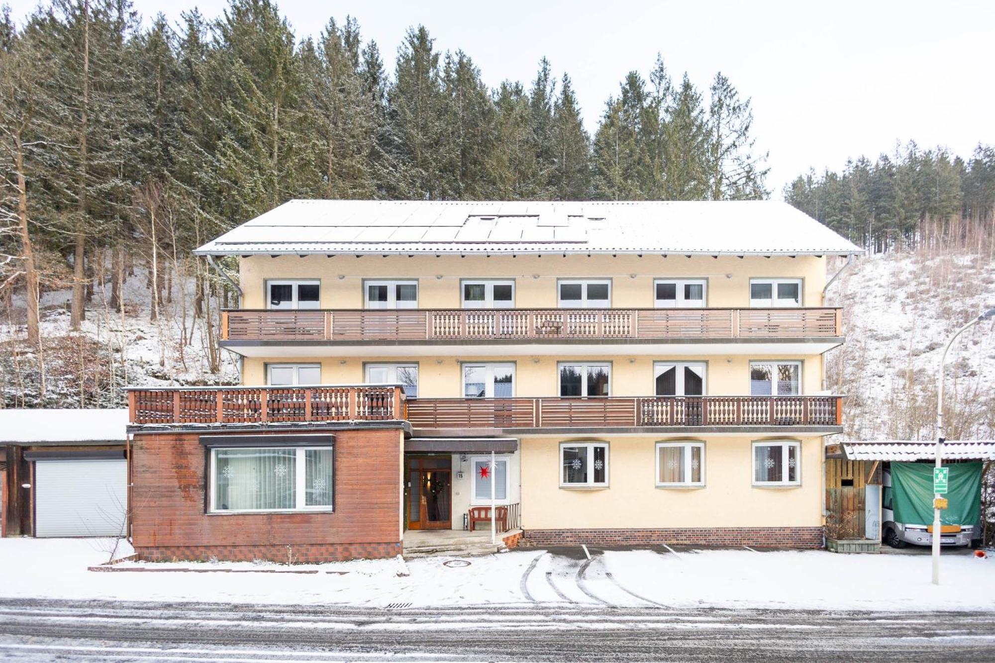 Apartmenthaus Am Waldrand- Kueche - Fruehstueck - Balkon فيلديمان المظهر الخارجي الصورة